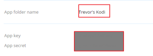 Резервное копирование Dropbox Kodi