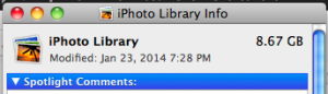 iPhoto Library Migration