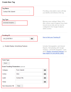 Form Submission Event Tracking Google Tag Manager