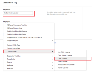 Set Google Tag Manager Mailto Event Tag as Click Listener