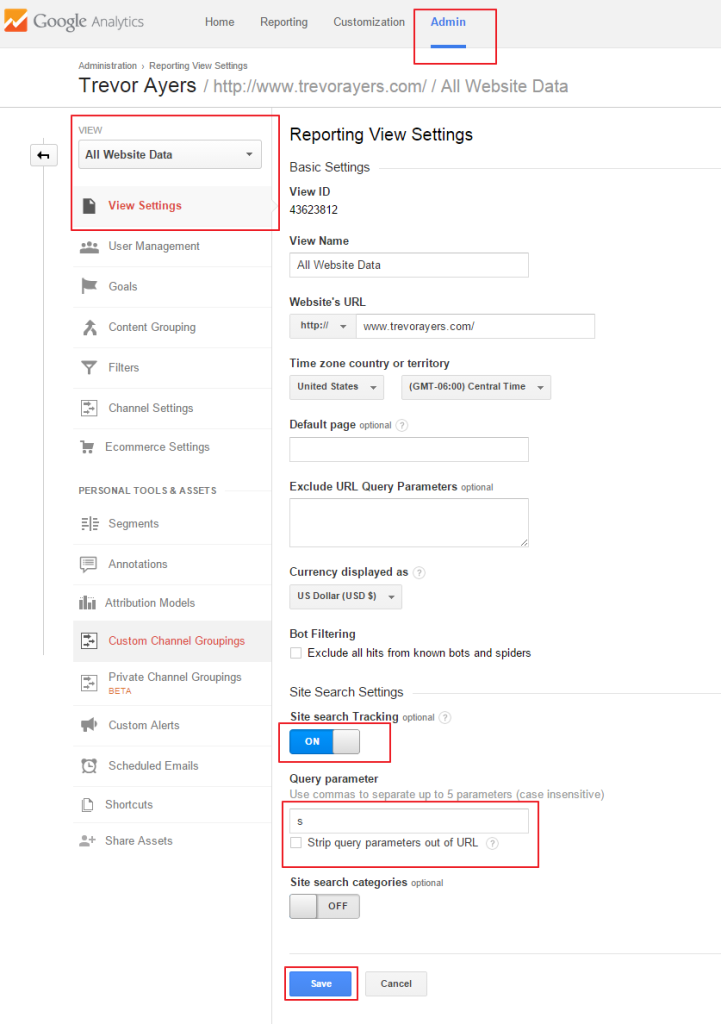 How to Track Site Search In Google Analytics