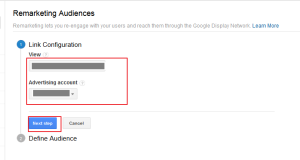 Remarketing Audience in Google Analytics