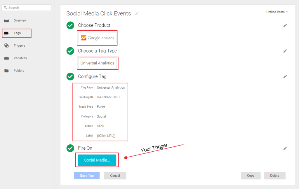 Track Div clicks in Google Analytics