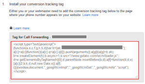 Set Up Google AdWords Website Call Forwarding with Google Tag Manager